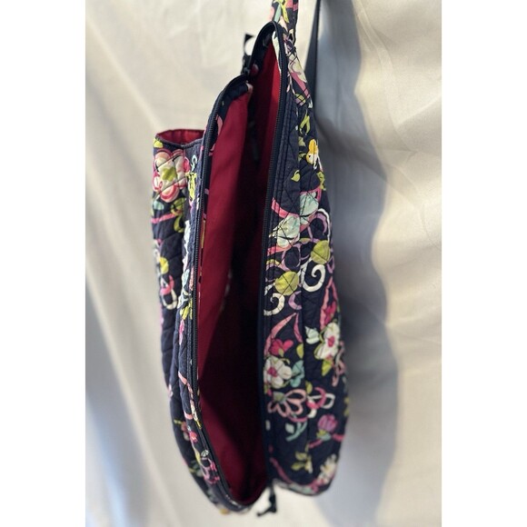 vera bradley quilted Floral  Sling backpack/ Tennis/ Paddle Many Compartments main image 7
